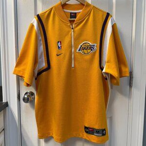 Vintage 1990’s Los Angeles Lakers NBA Authentic Nike Warmup Jacket Kobe - Large